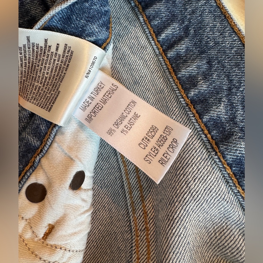Agolde Riley Crop Jeans - Picture 6 of 6